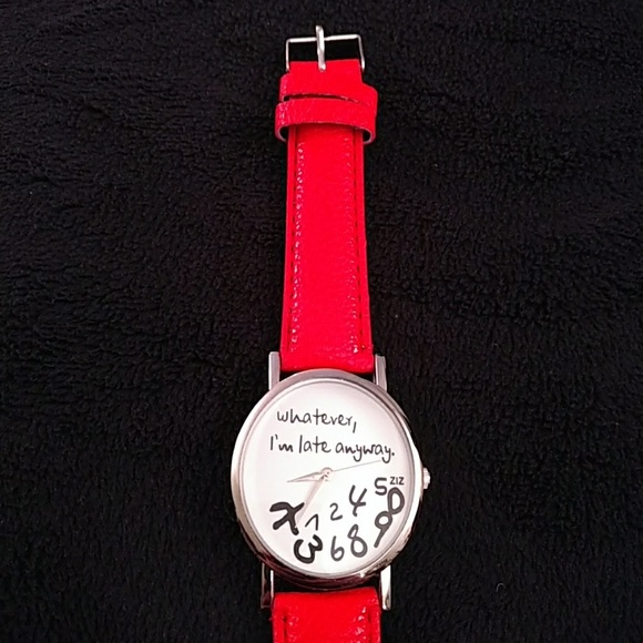 NEW - Watch - red band - Picture 2 of 4